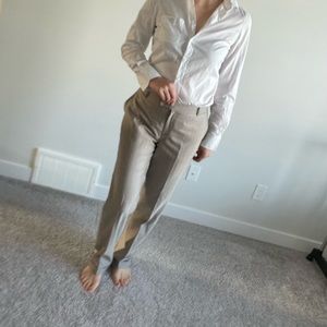 Formal straight pants